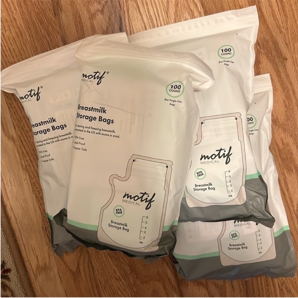 400 Motif Breastmilk Storage Bags